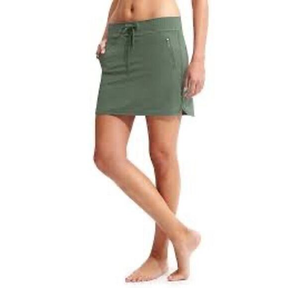 ATHLETA Stretch-in Skort in Jasper Green Women's Size Medium - Picture 1 of 9